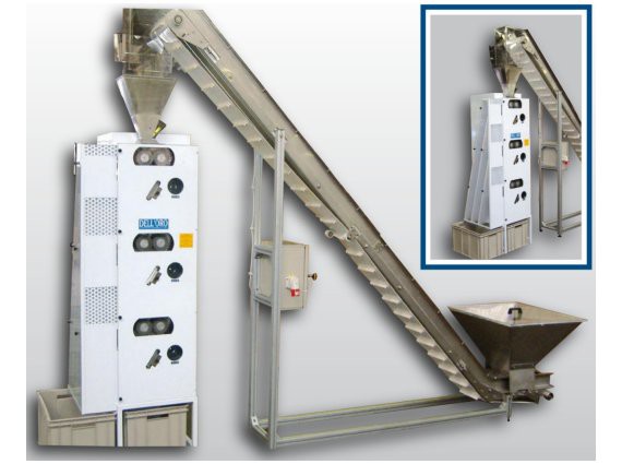 Sbuccia mandorle automatico triplex F - 362.